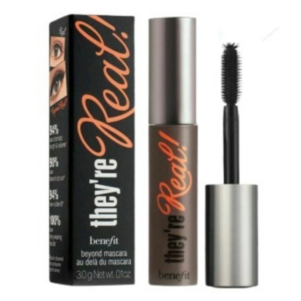 NIB Benefit Cosmetics - “They’re Real!” Mascara in Jet Black Mini Travel Size